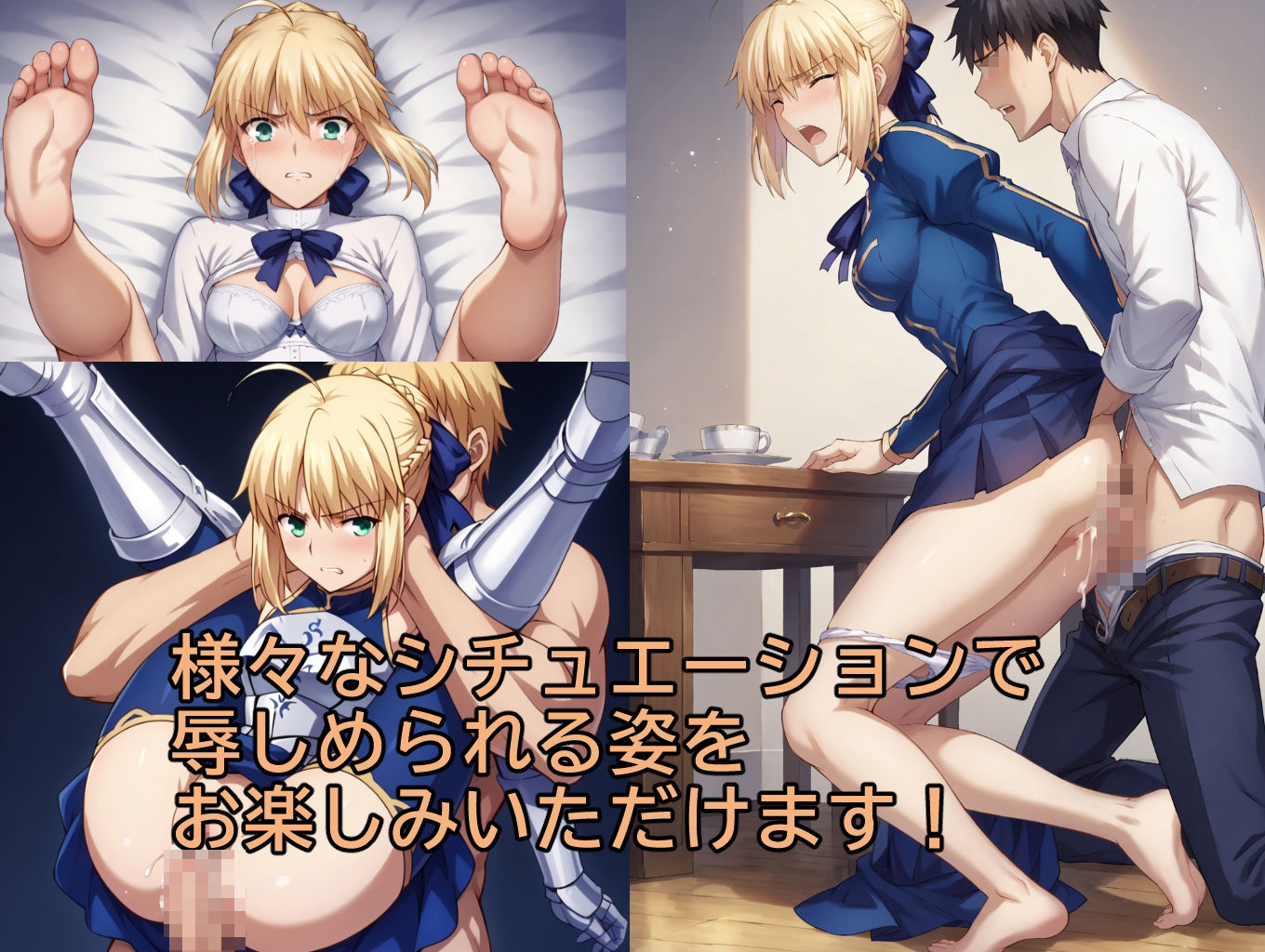 サンプル画像6:騎士王の敗北(みみっくぼっくす) [d_427479]