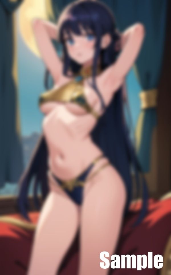 サンプル画像3:中央アジアの夜(じゅんじゅん) [d_427527]