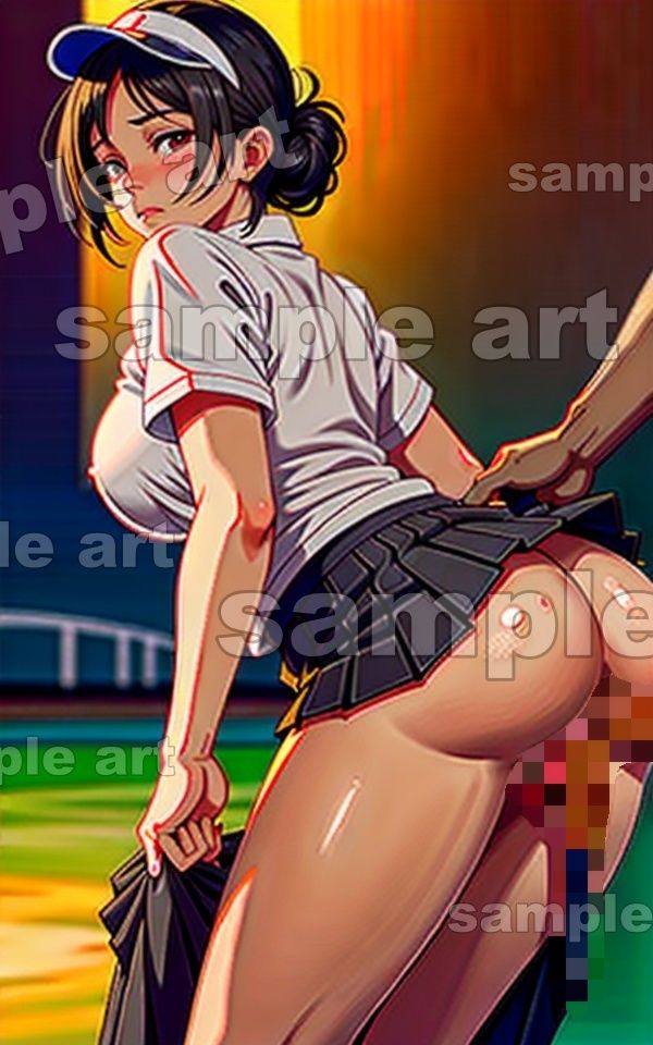 サンプル画像2:ゴルフ合宿〜初のゴルフを教えて禁断の野外青姦〜150連発！(キャンペーン激安企画) [d_427608]