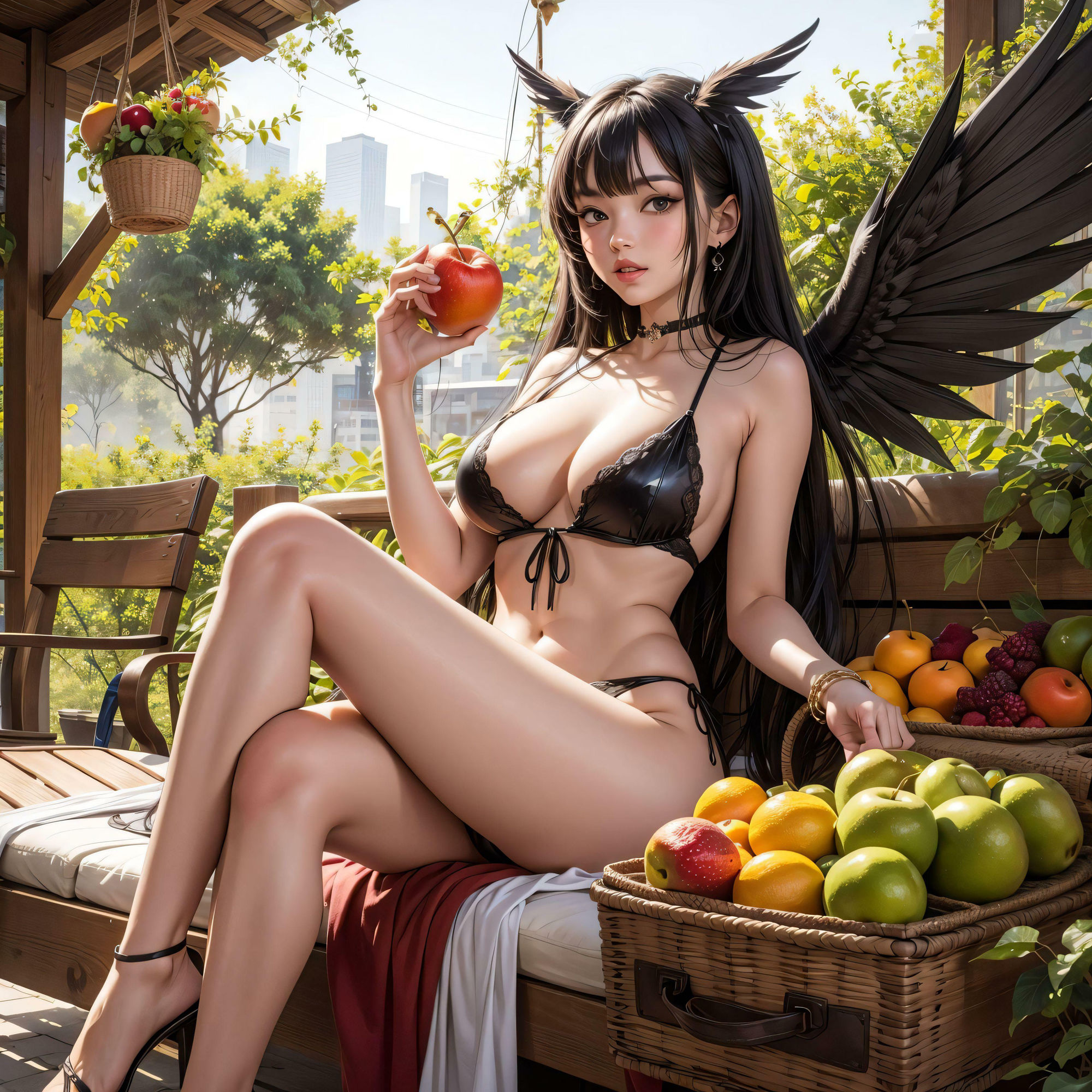 サンプル画像2:ハーピズム(おとぎばなしのかぎしっぽ) [d_427708]