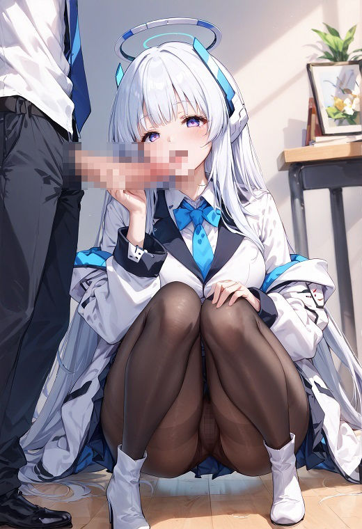 コスは雑だが秒で勃起させてくるコスプレイヤーをヤる 〜ブ○ーアーカイブ〜のサンプル画像 6