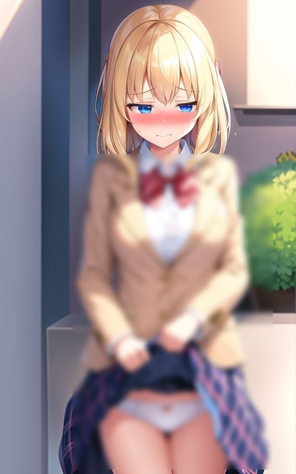 サンプル画像1:恥ずかしいからちょっとだけだよ(妄想マニア) [d_427726]