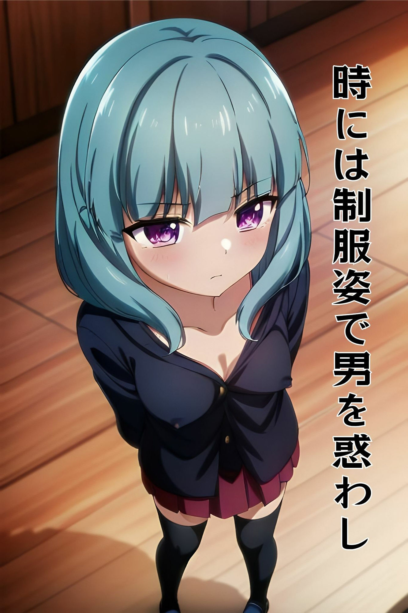 サンプル画像1:□リババア魔法使いのエッチな日常。妖艶な美貌とニーハイで男を惑わし生気を搾り取る！(月夜の秘密) [d_427765]