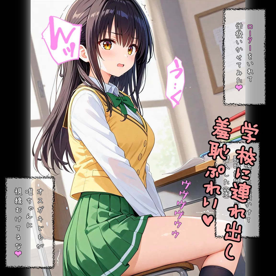 催●おじさんに支配された委員長、妊娠出産