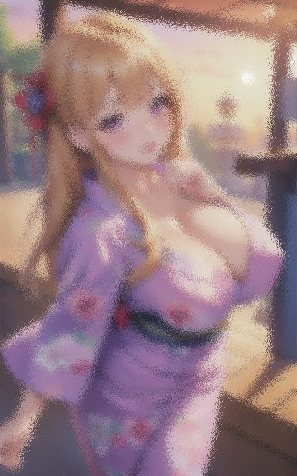 サンプル画像2:妖艶過ぎる 色白浴衣ギャル(癒しのAI美女) [d_427838]
