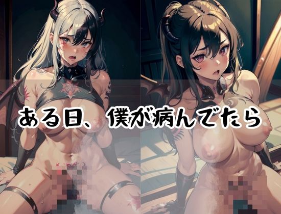 サンプル画像1:悪魔の女に強●的射精強要された(王女様) [d_427895]