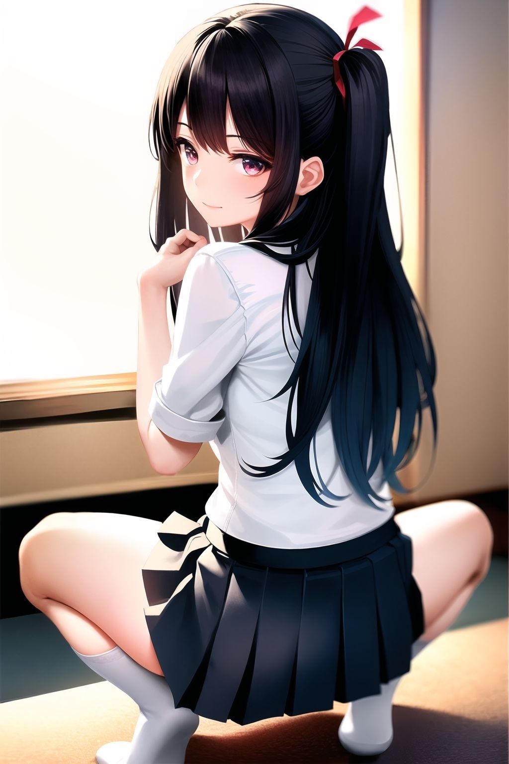 サンプル画像2:弱みを握ってヤりたい放題！ お嬢様女子校で撮影会 ＃1(美女コレクション) [d_427937]