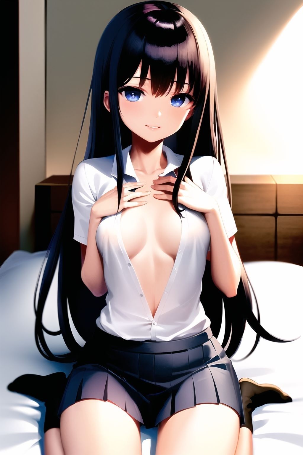 サンプル画像4:弱みを握ってヤりたい放題！ お嬢様女子校で撮影会 ＃1(美女コレクション) [d_427937]