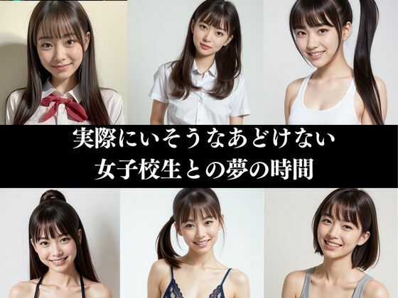 サンプル画像1:あどけない誘惑女子校生(夢見る美女) [d_428007]