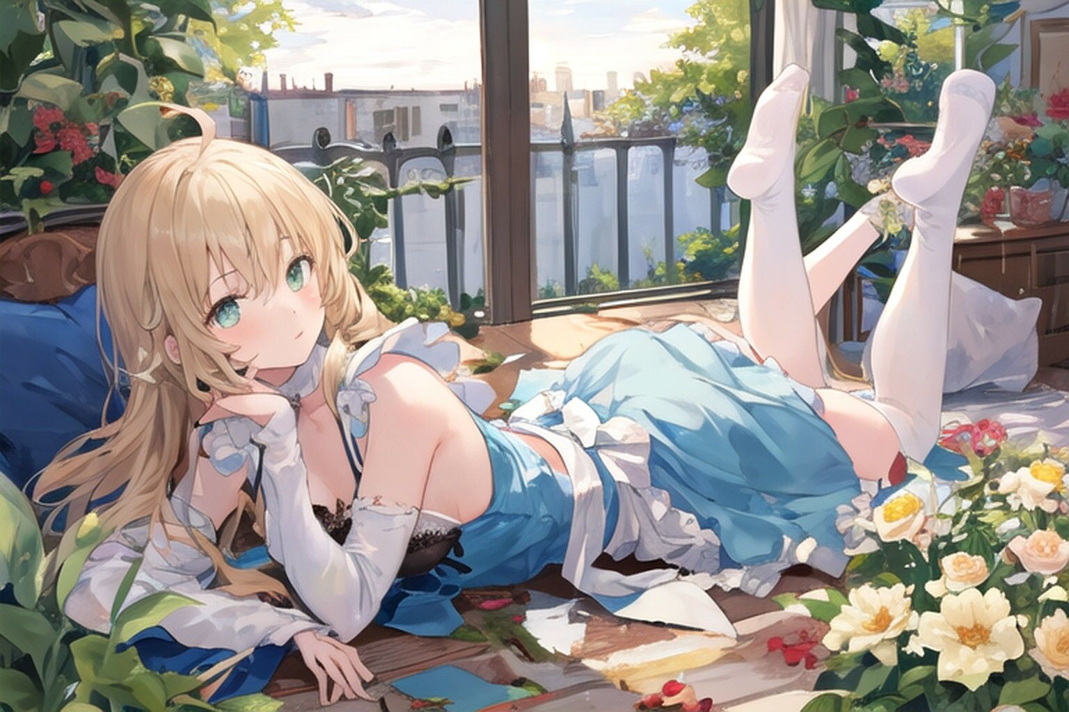 サンプル画像1:8月のパンツコレクション2、赤い下着(むにっとくれでぃ〜) [d_428023]