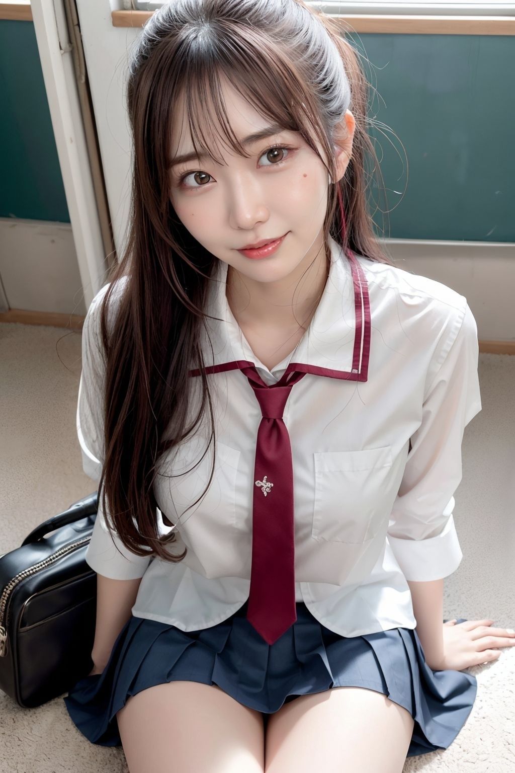 サンプル画像1:催●性活されたクラスのアイドル(星坂44) [d_428046]