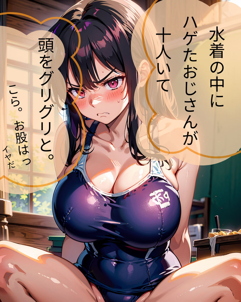 サンプル画像3:スク水崩壊！ガチ陰謀！(プラス) [d_428073]
