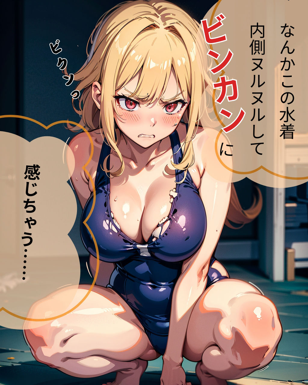 サンプル画像5:スク水崩壊！ガチ陰謀！(プラス) [d_428073]