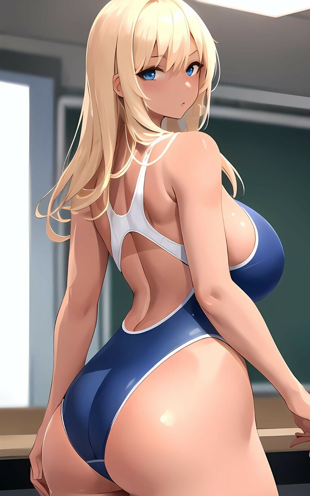 サンプル画像3:ギャル水泳部性交日記(妄想美女出版) [d_428116]