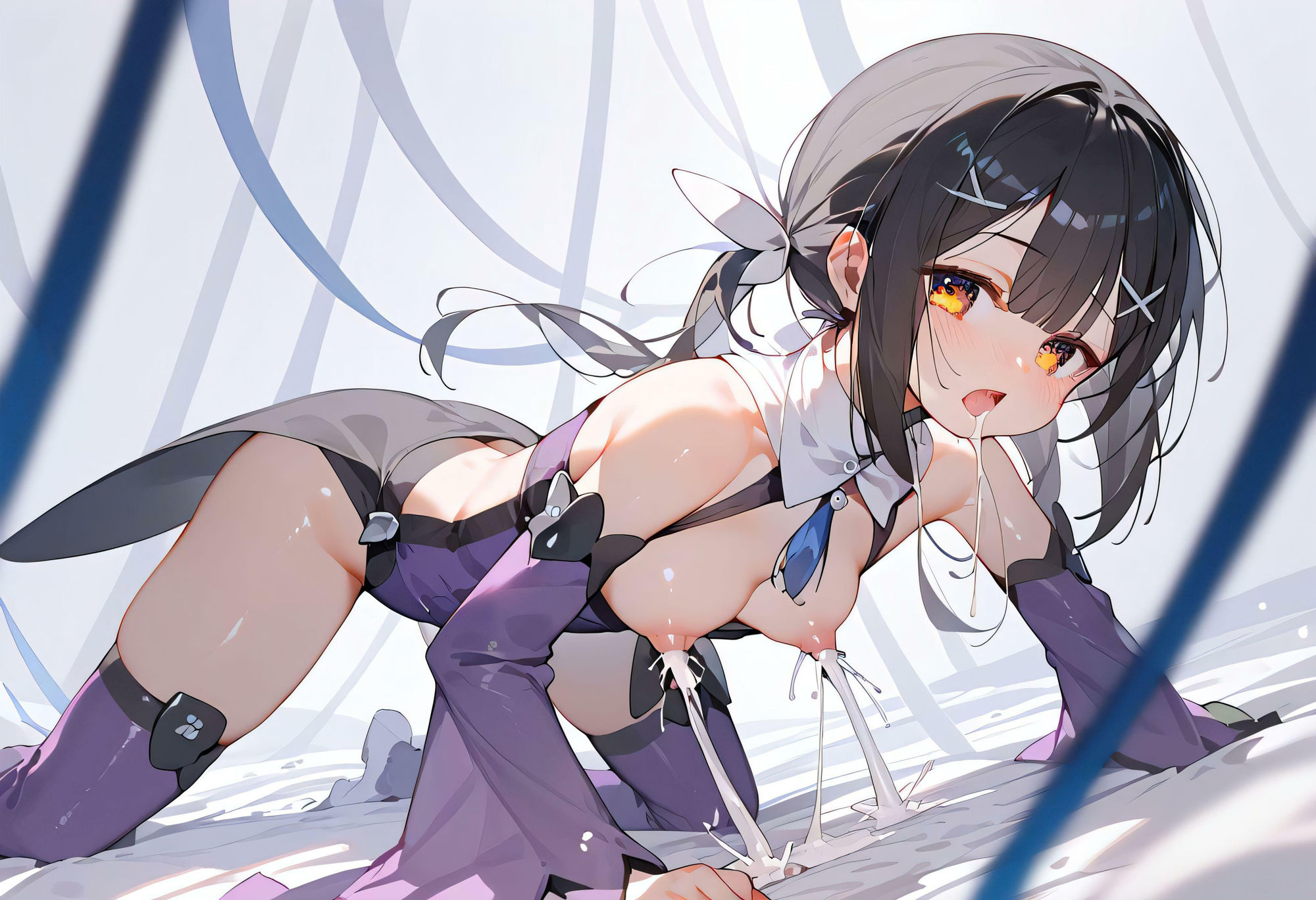 サンプル画像5:恥ずかしいから見ないで(こころのまど) [d_428157]