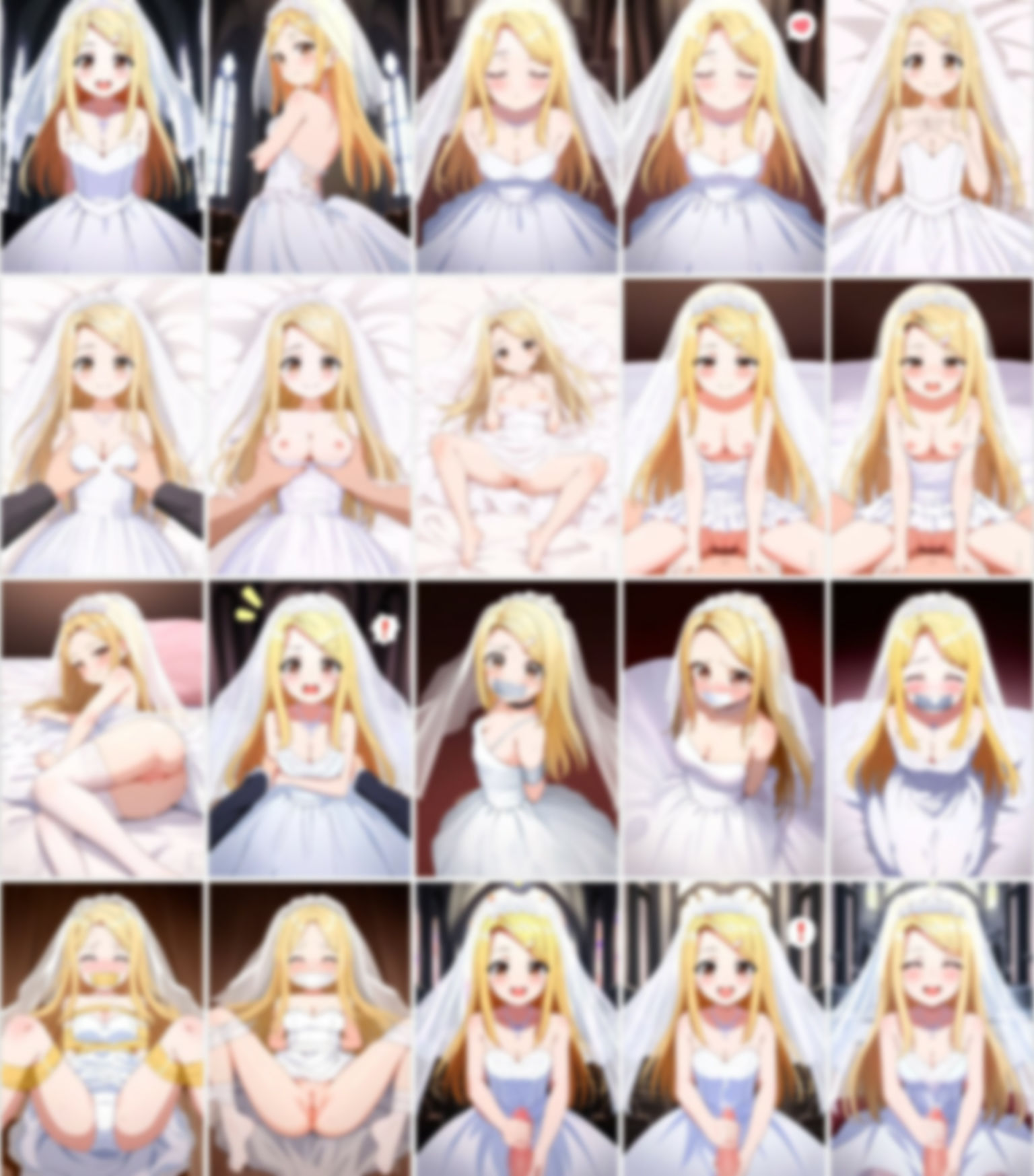 サンプル画像6:寝取られウエディング【105枚】(なべゆき屋) [d_428177]