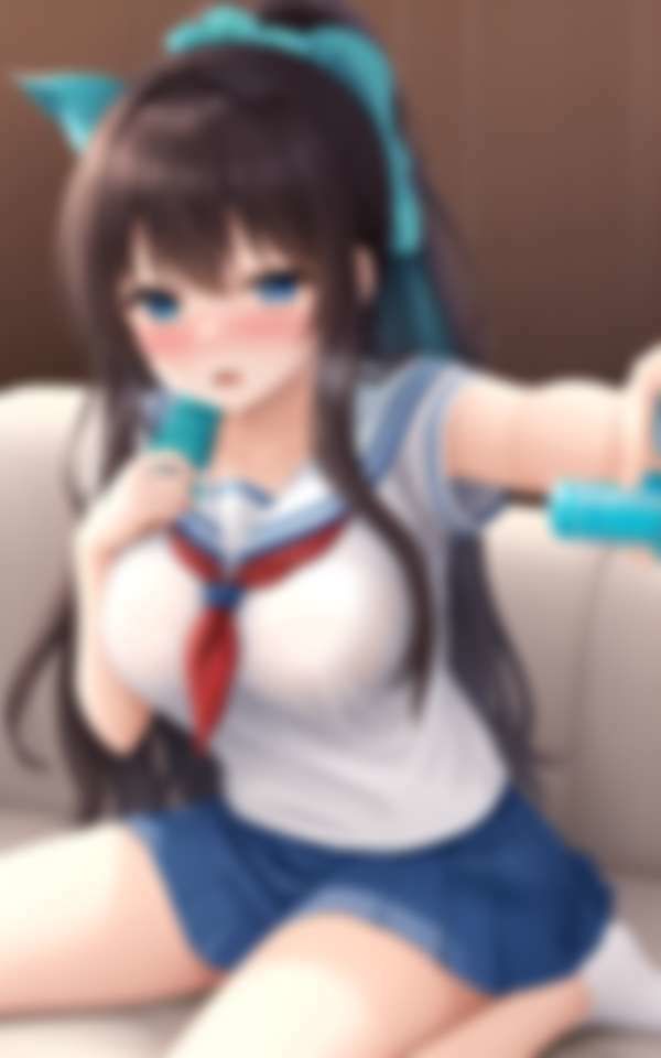 サンプル画像1:真面目なあの子の自粛行為を見てしまい(ぱこぱこの彼方) [d_428273]