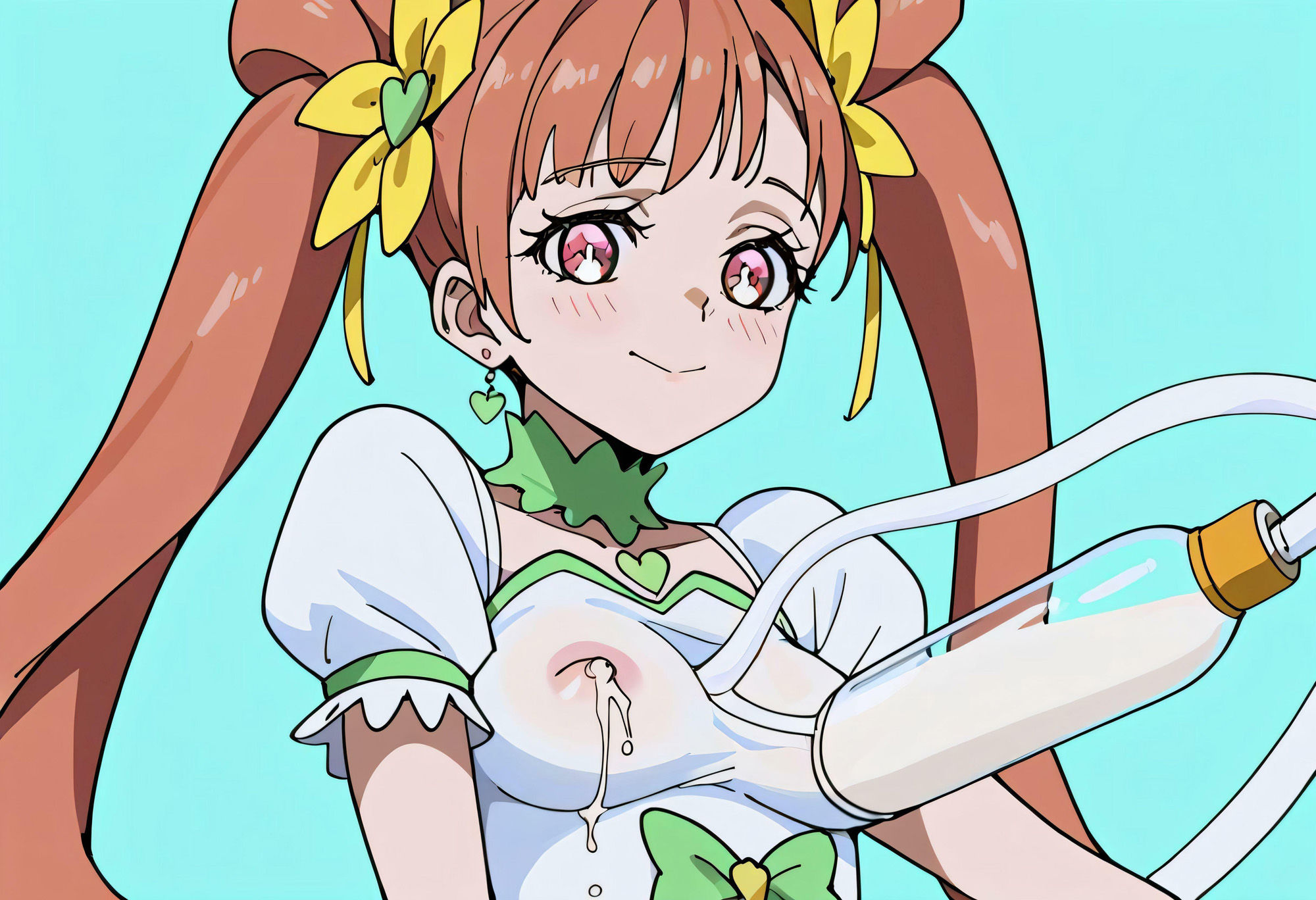 サンプル画像3:熱中症にならないように(そらのはね) [d_428329]