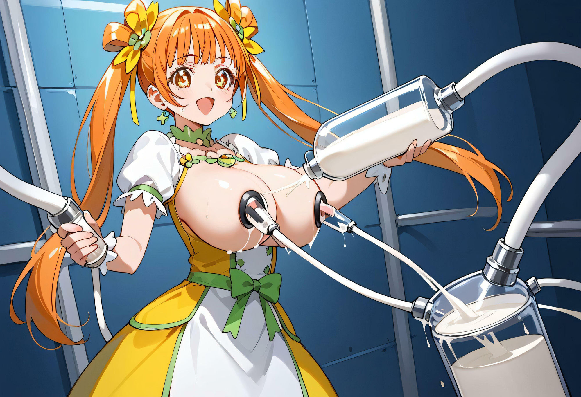 サンプル画像4:熱中症にならないように(そらのはね) [d_428329]