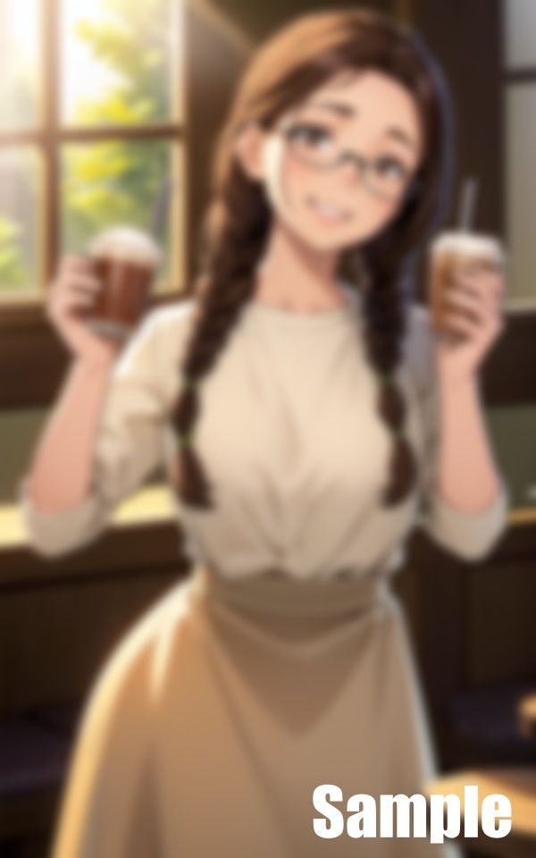 サンプル画像1:行きつけのカフェ(じょせふ) [d_428348]