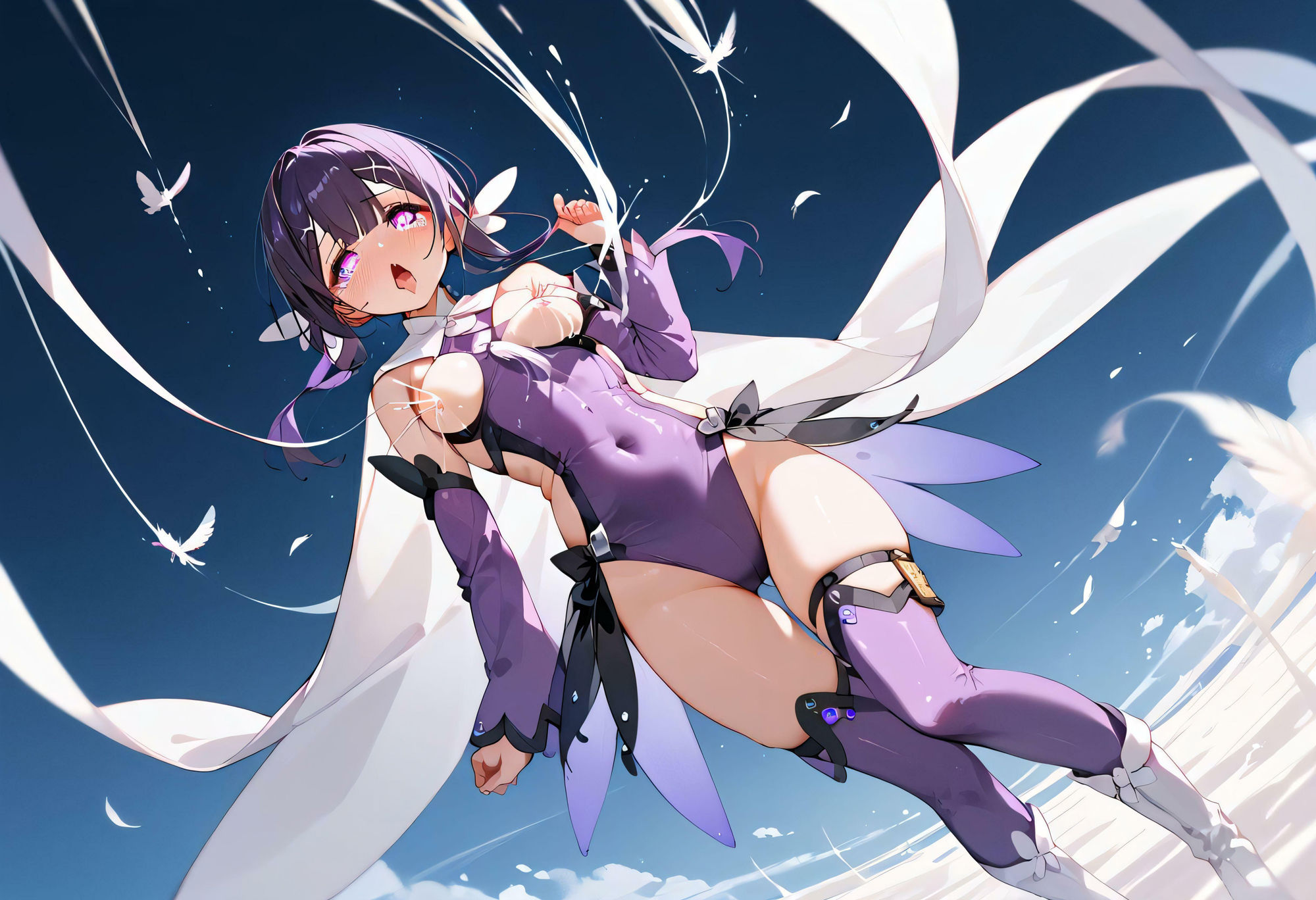 サンプル画像1:楽しい搾乳をもう一度(星明かり) [d_428376]