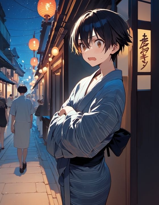 サンプル画像1:ちっぱいハートStories 木戸口珮音 〜浴衣デート編〜(A.IZEN) [d_428420]