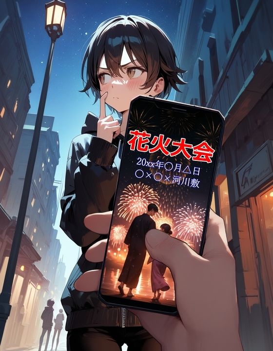 サンプル画像2:ちっぱいハートStories 木戸口珮音 〜浴衣デート編〜(A.IZEN) [d_428420]