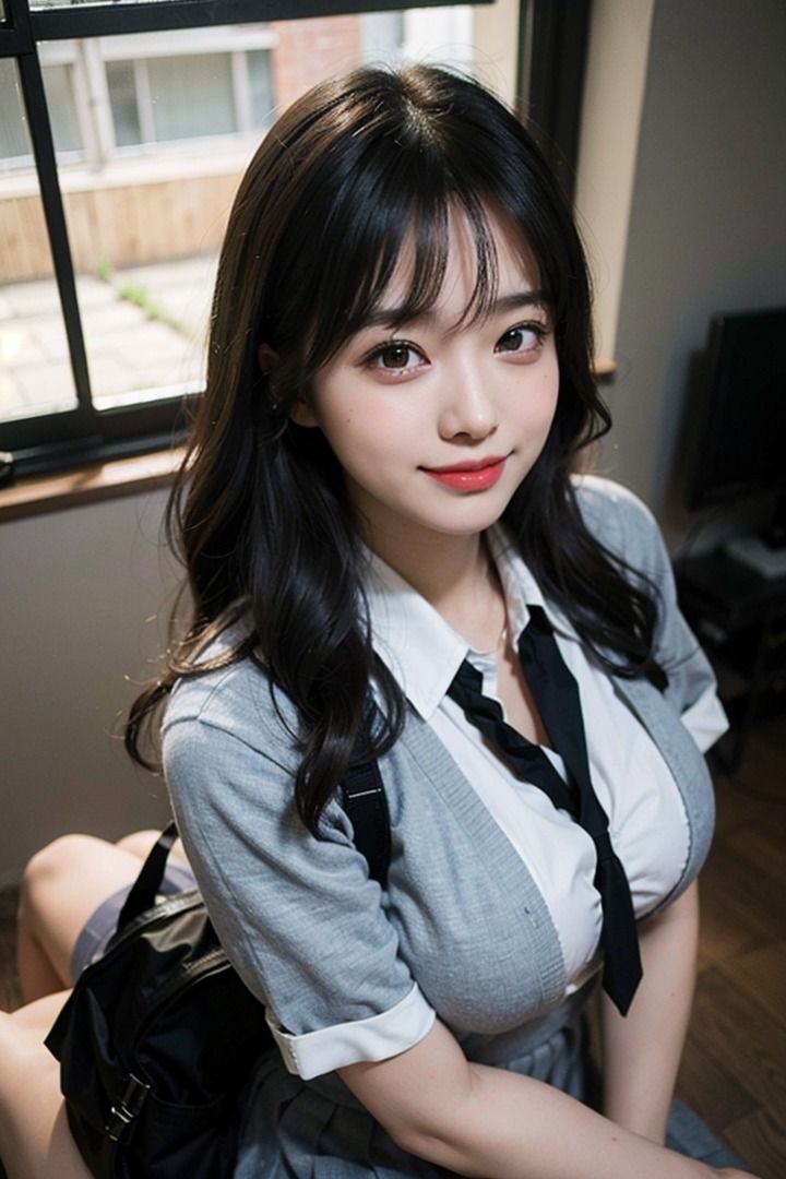 サンプル画像4:トキメキましょ？(AI美女写真集) [d_428423]