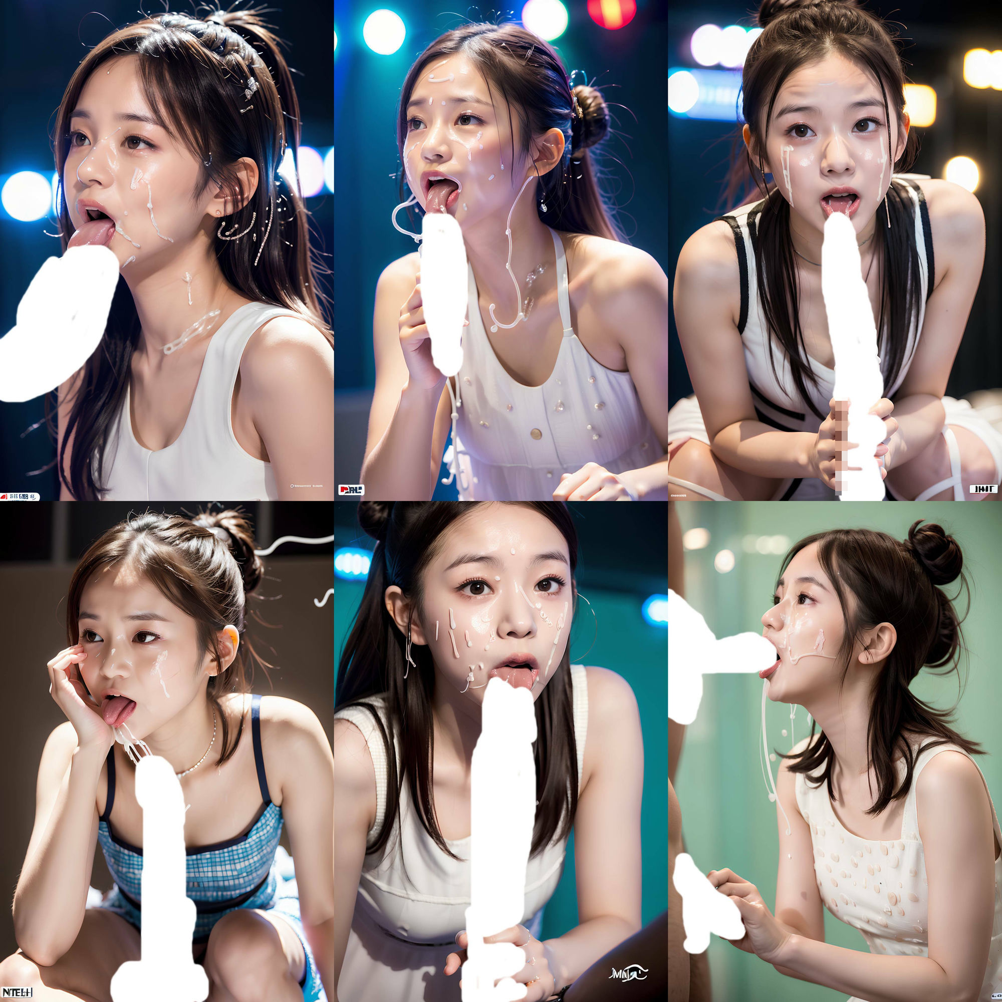 サンプル画像1:S級美少女にぶっかけてみた！VOL:2(SakuraBooks) [d_428450]