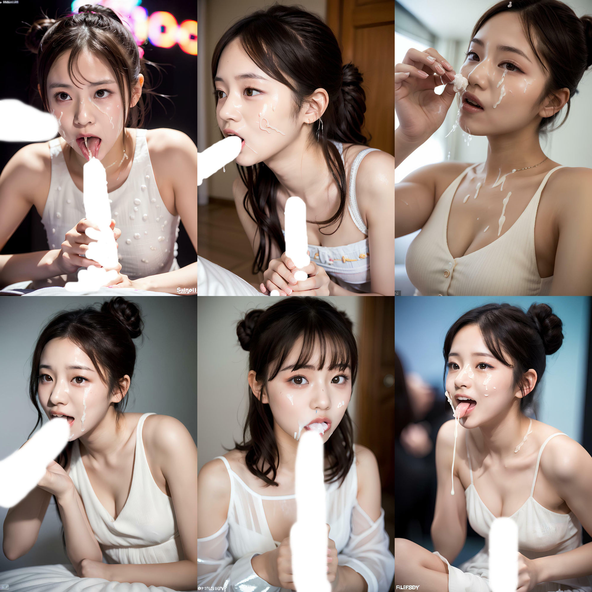 サンプル画像2:S級美少女にぶっかけてみた！VOL:2(SakuraBooks) [d_428450]