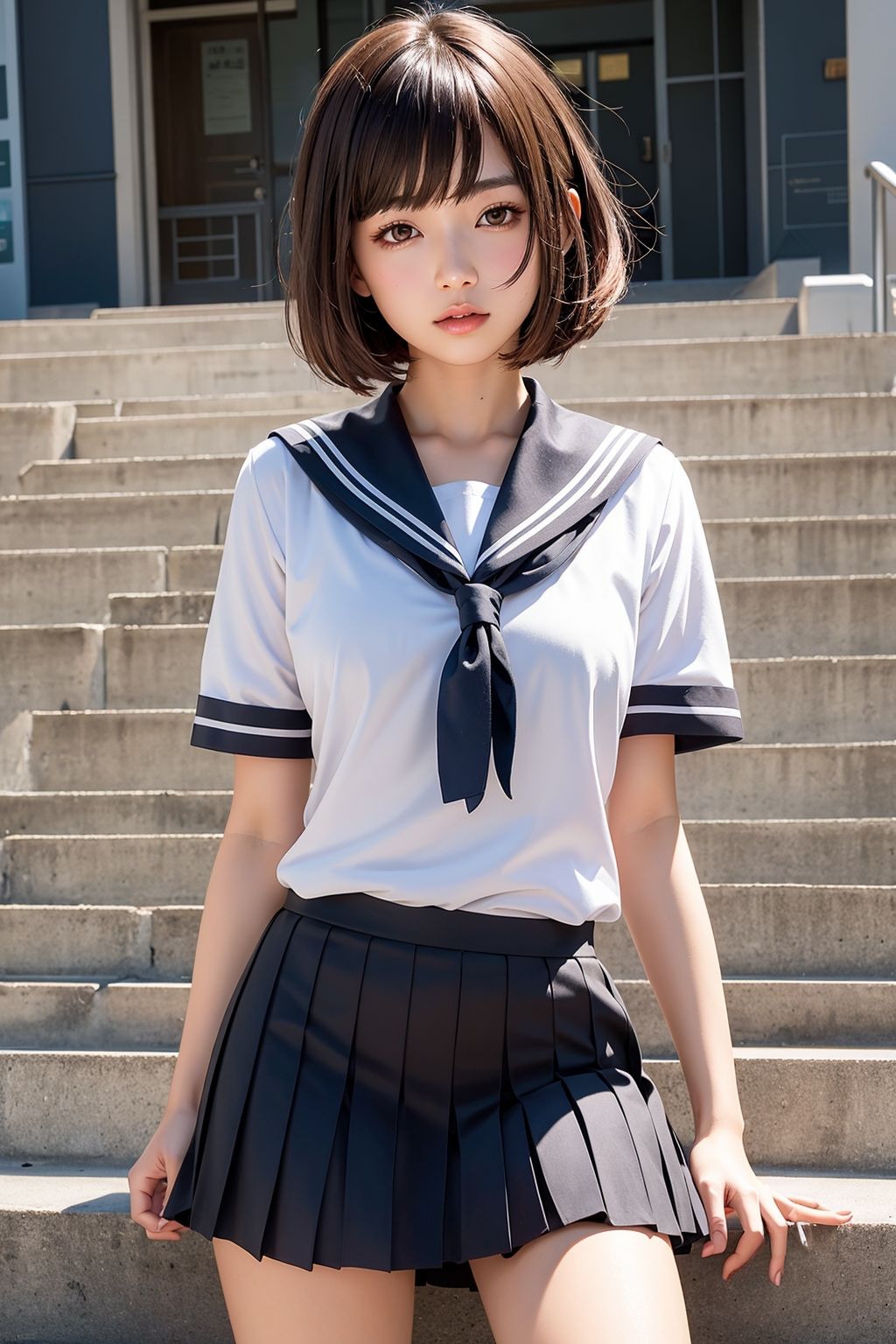 サンプル画像1:脱衣の天使たち ボブカット編(A_LOVE_A) [d_428451]