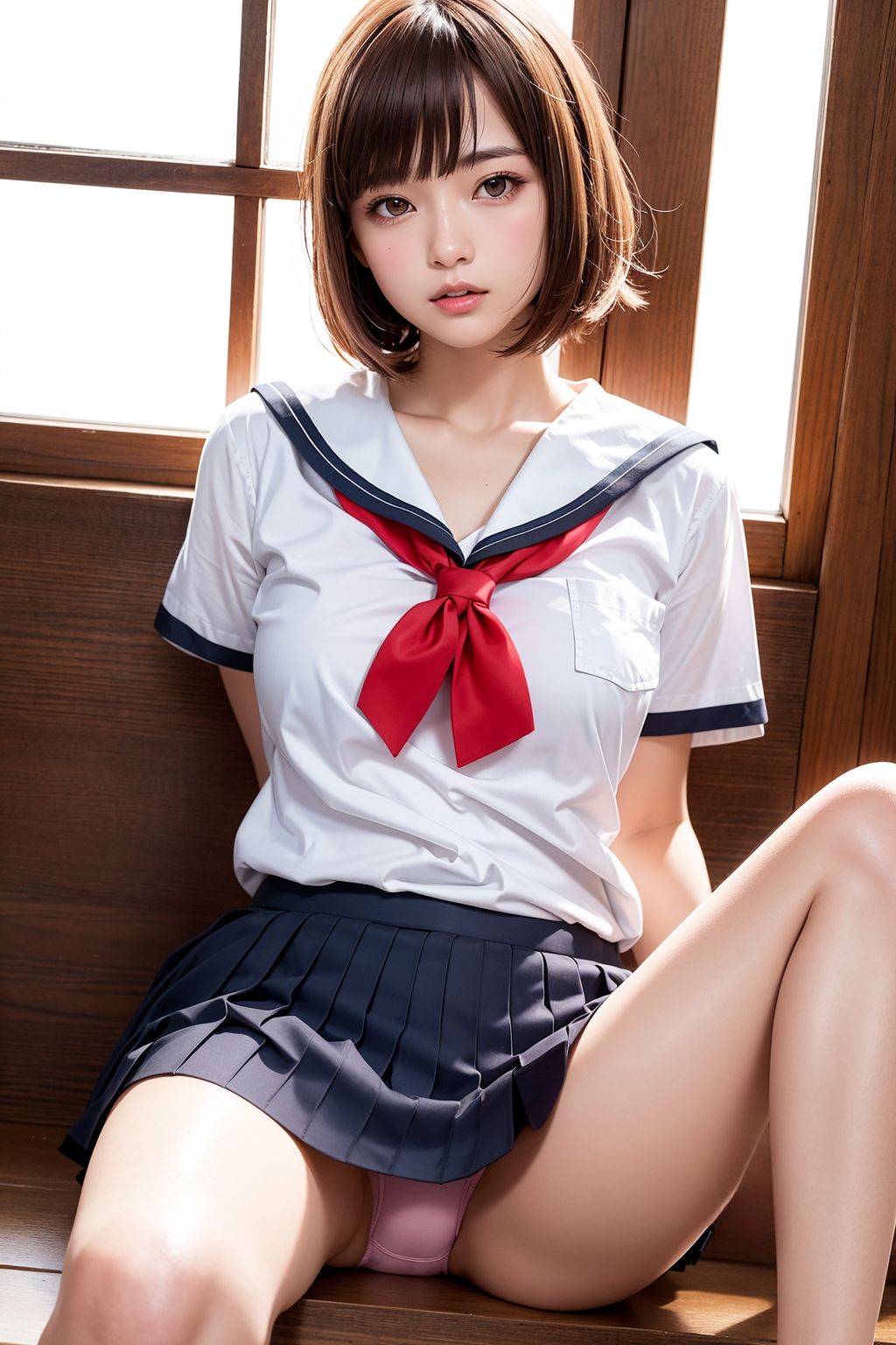 サンプル画像2:脱衣の天使たち ボブカット編(A_LOVE_A) [d_428451]