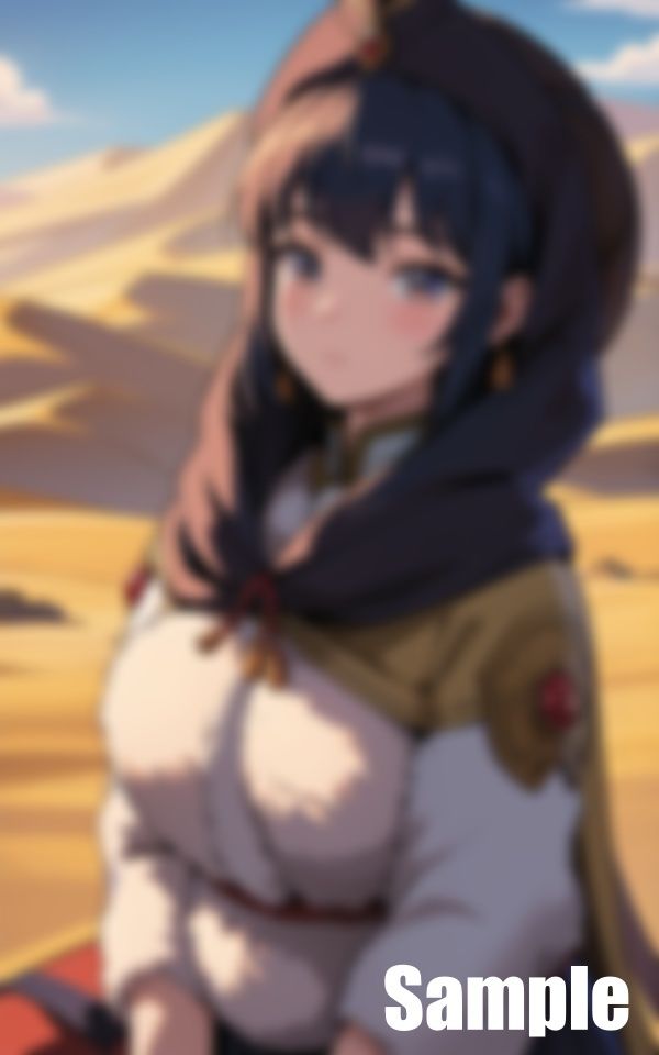 サンプル画像1:遊牧民との交流(じょうすけ) [d_428502]