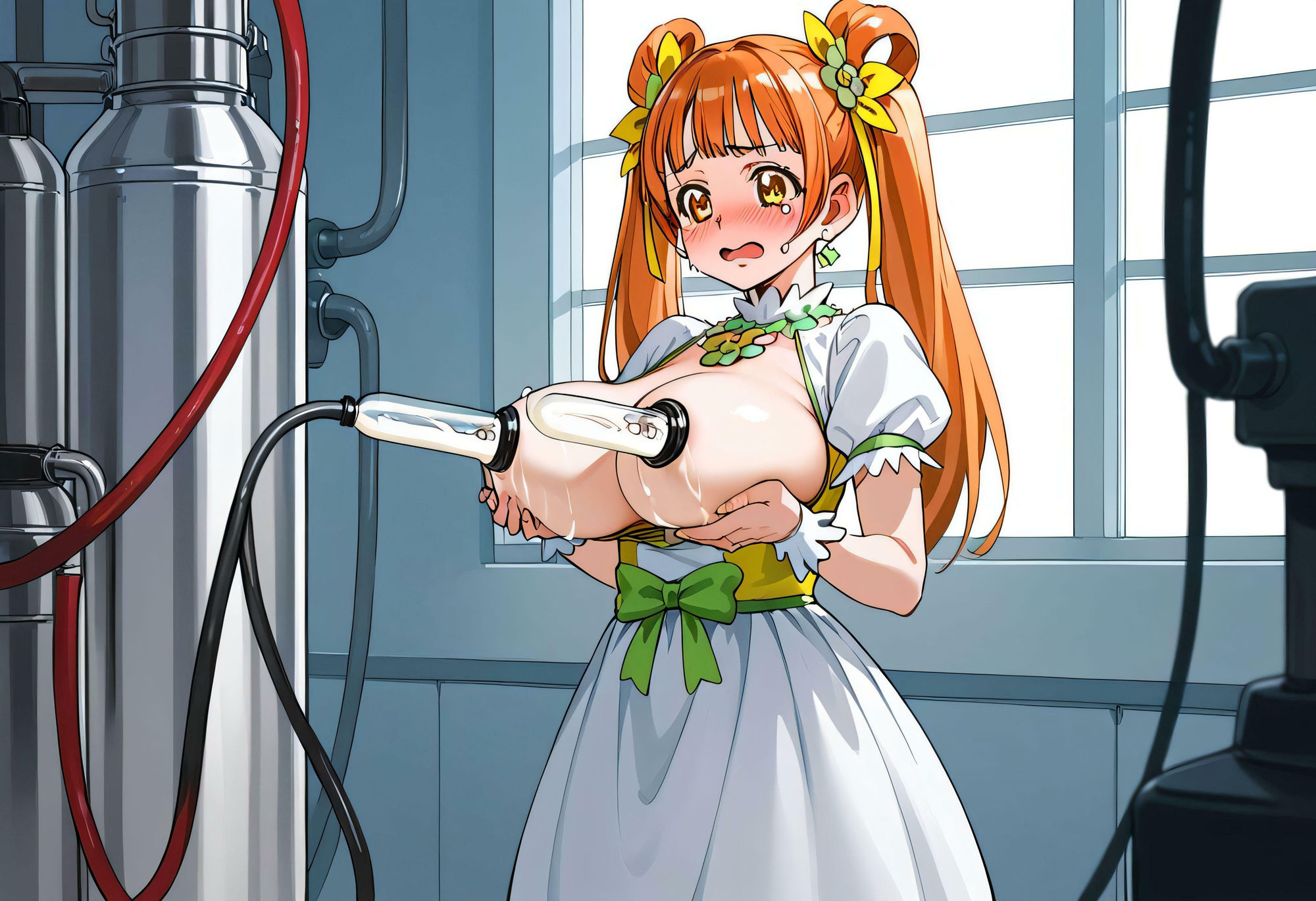 サンプル画像1:搾乳の条件(フレイムシティ) [d_428616]