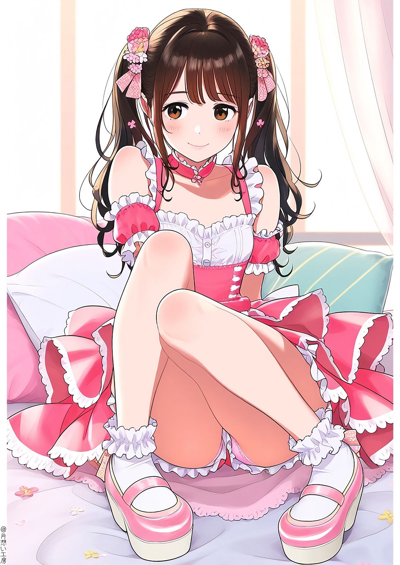 サンプル画像2:着エロアイドルやってるあの子(片想い工房) [d_428690]