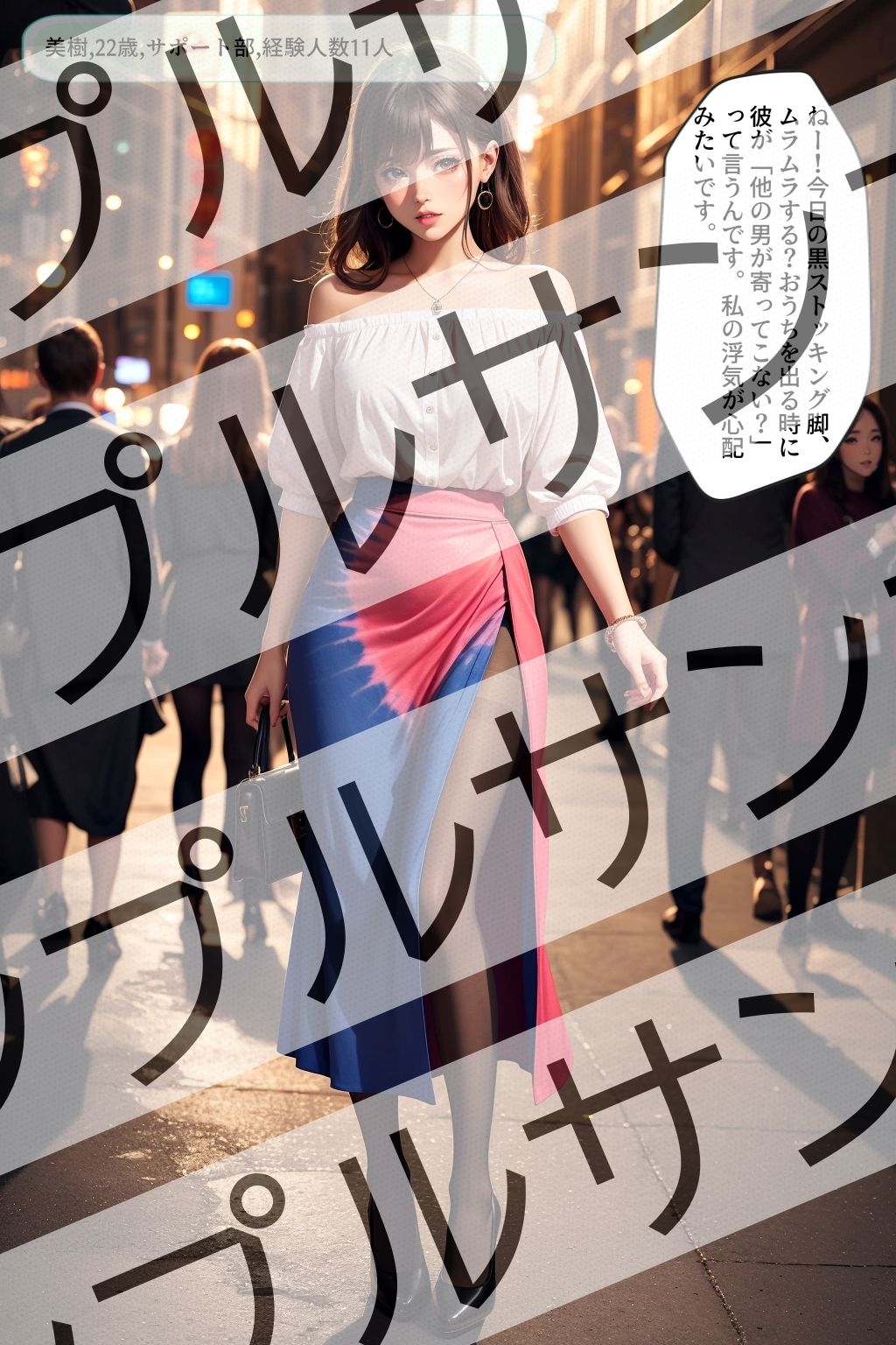 サンプル画像5:職場の新人OLの黒ストッキングとパンプスがエロすぎる件 vol.2(あらぶるま18＋（二次元）) [d_428723]