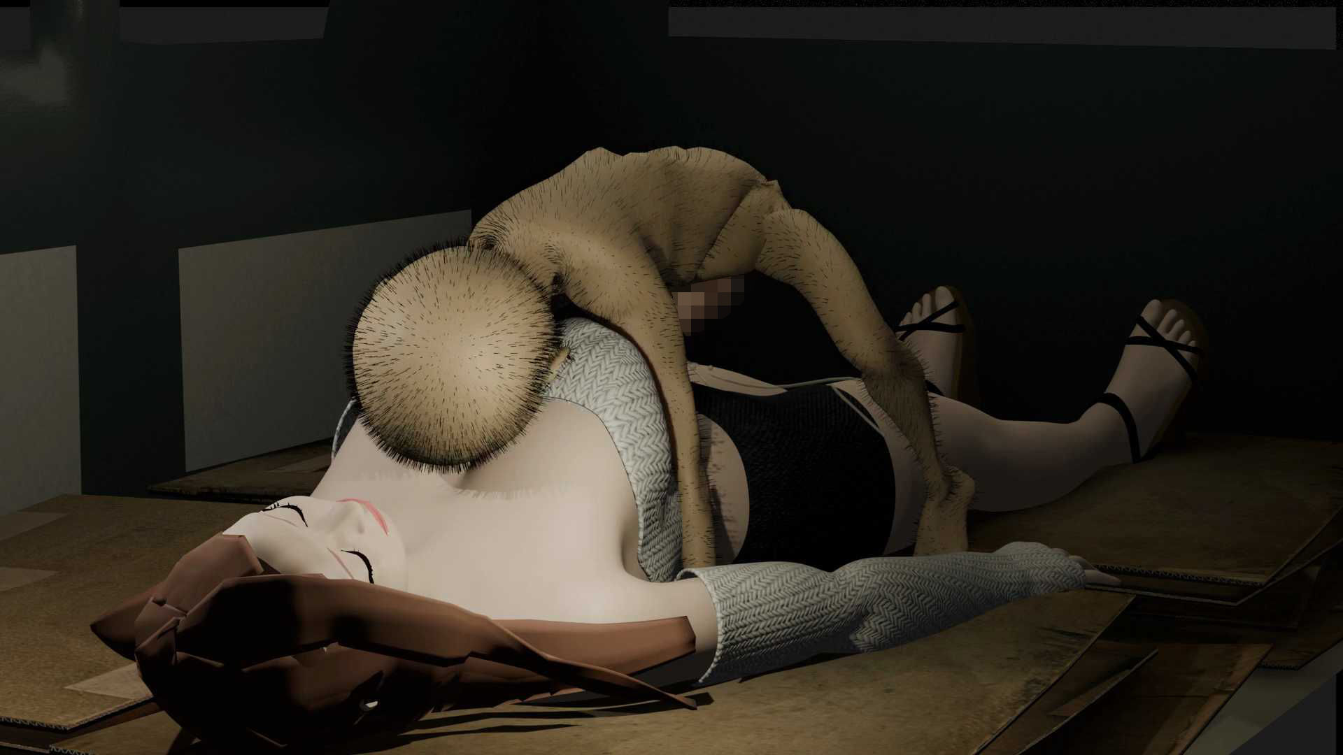 サンプル画像5:童貞キモチビ配達員の拾得物 その1『ムチムチ巨乳白ギャル』(サンタ・クルスへの長い旅) [d_428730]