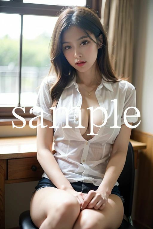 サンプル画像1:美〜日常・夏編〜(AIのおすそ分け) [d_428734]