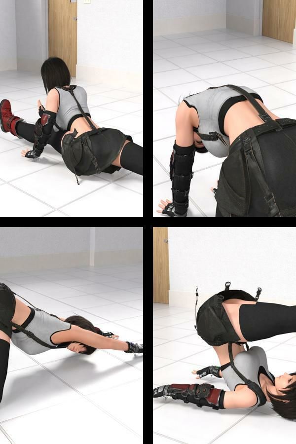 サンプル画像2:フェティッシュ女子写真集『霧島愛結衣（きりしまめい）』CosFighter（コスファイター）-02(Ozone_Layer) [d_428766]