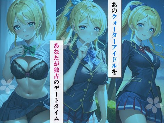 サンプル画像2:イチャラブセッ〇スしませんか？ ラブ〇イブ:絢〇絵里編〜(彼女はヒロイン) [d_428934]