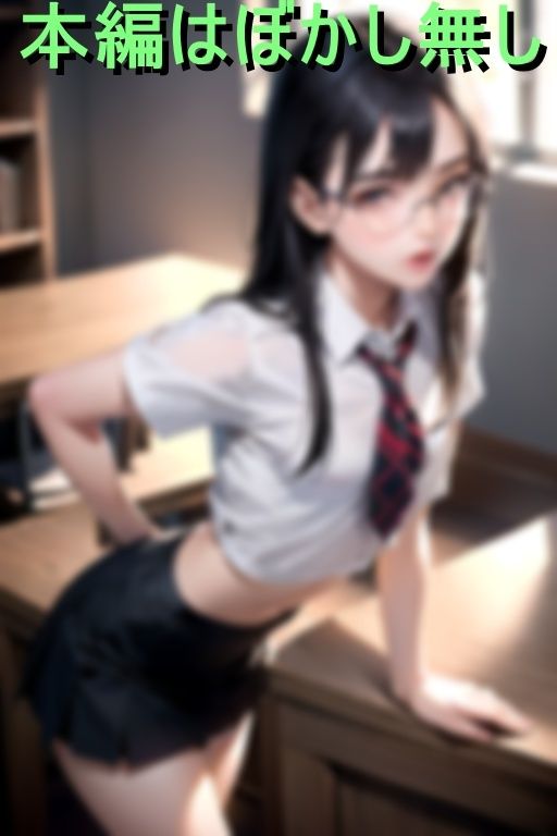 サンプル画像1:ビッチ委員長の夏季課題(おでん10) [d_429092]