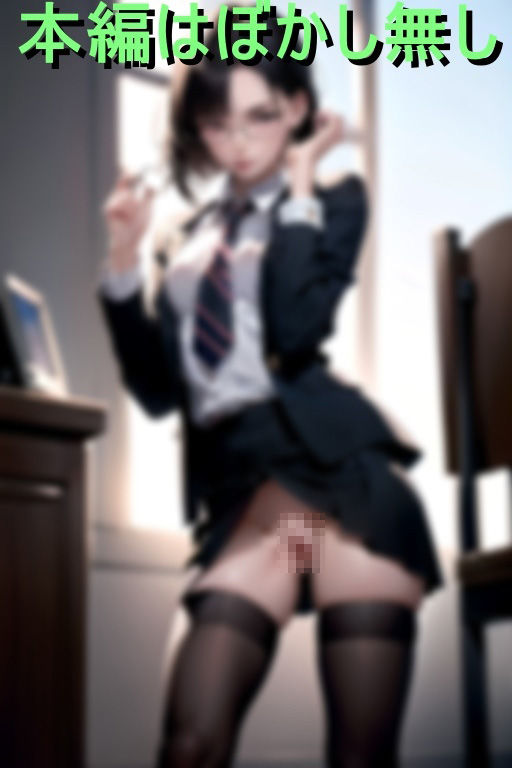 サンプル画像2:ビッチ委員長の夏季課題(おでん10) [d_429092]