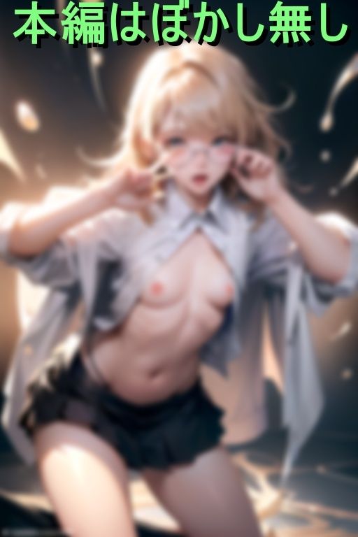 サンプル画像4:ビッチ委員長の夏季課題(おでん10) [d_429092]