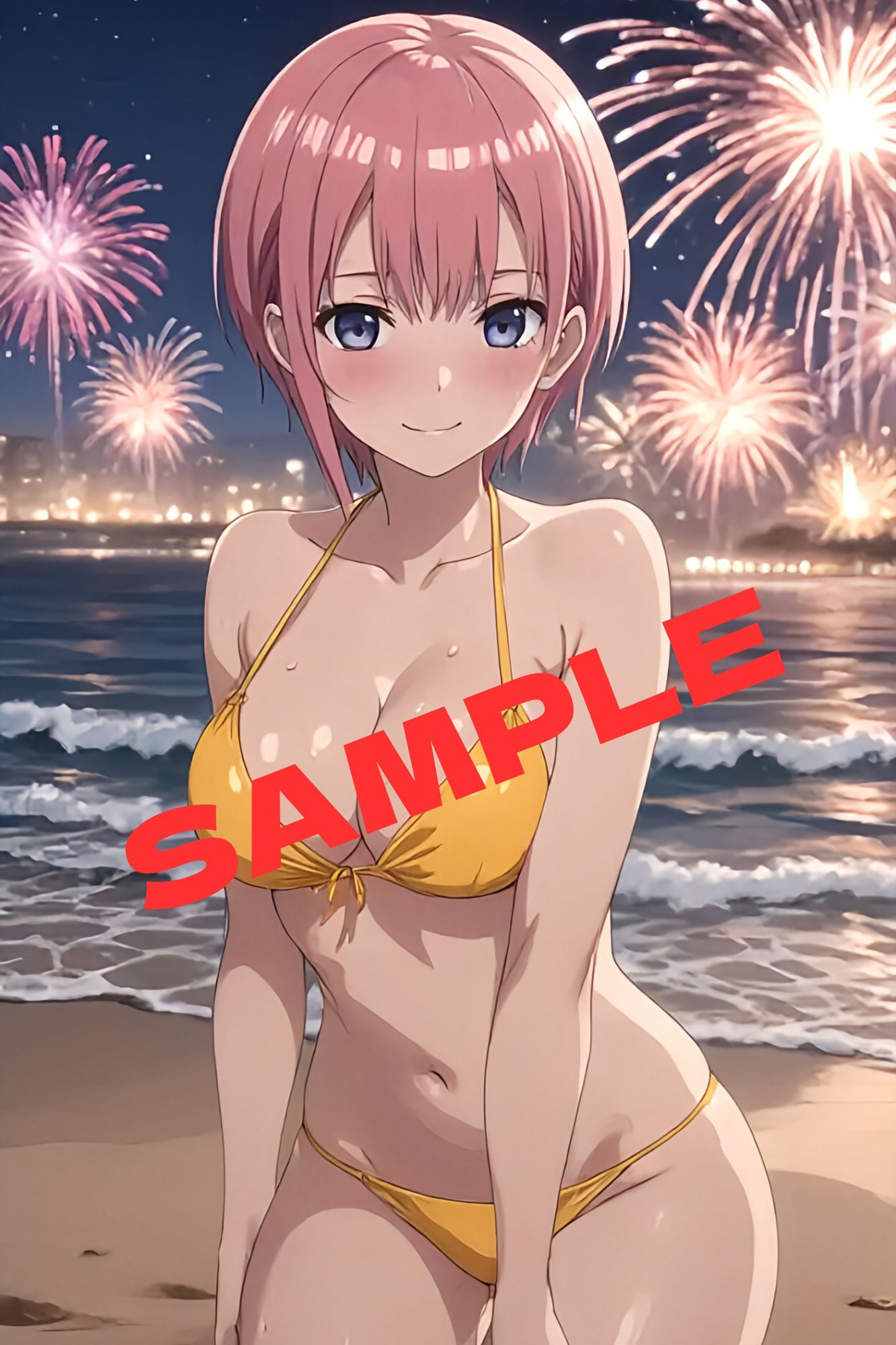 サンプル画像1:彼女と過ごす夏休み 中野◯花編(かわいあい) [d_429176]