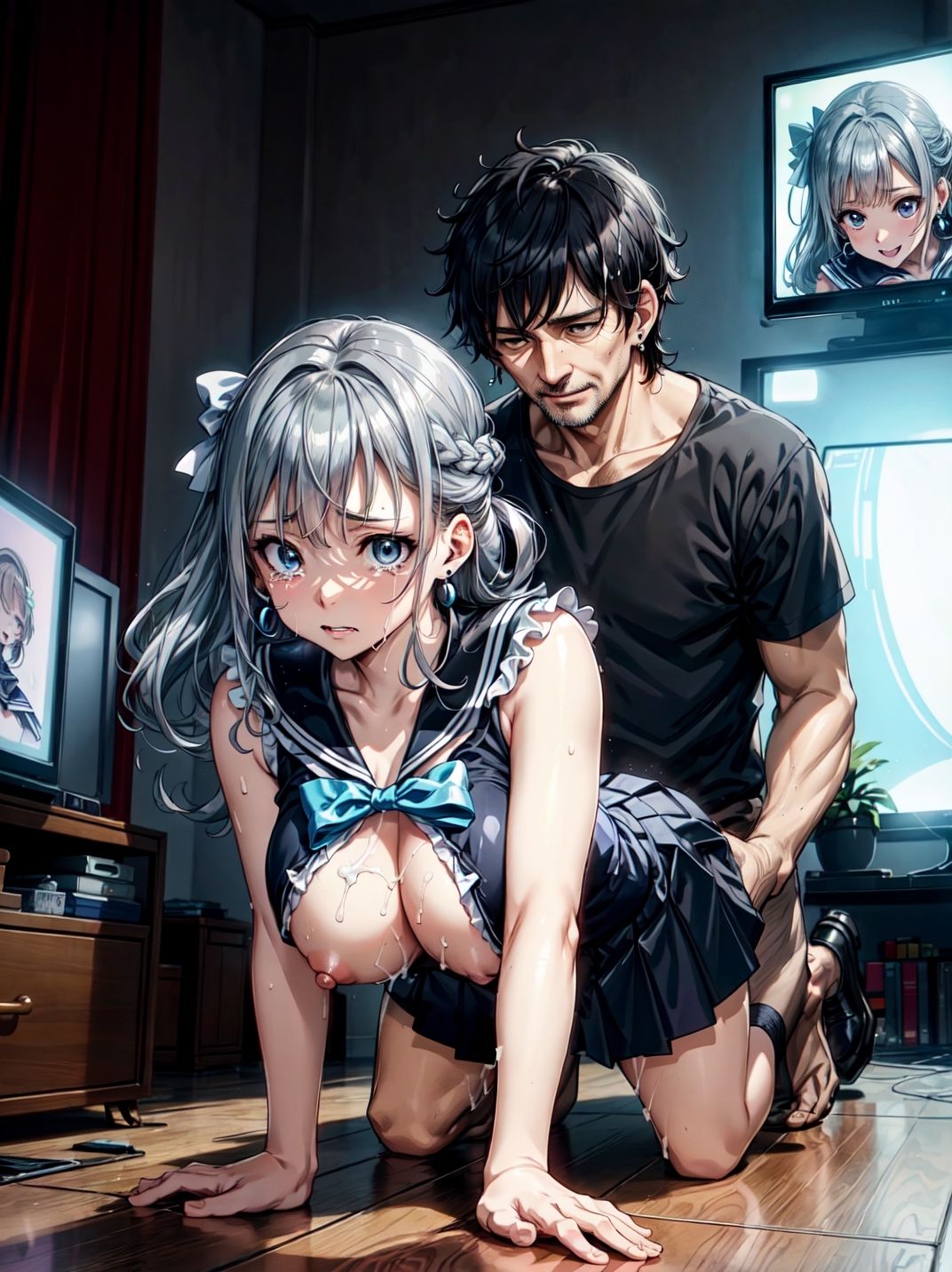 サンプル画像4:業界関係者に犯●れた巨乳アイドル2(studio1111) [d_429202]