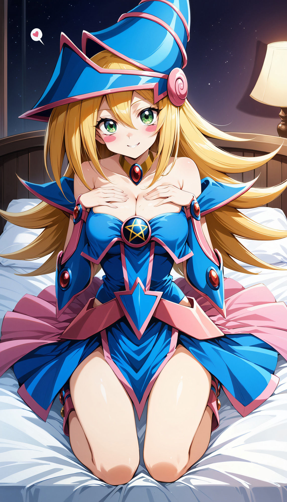 サンプル画像5:ブラックマジシャンガール（遊☆戯☆王）のエロCG集！(農地改革) [d_429217]