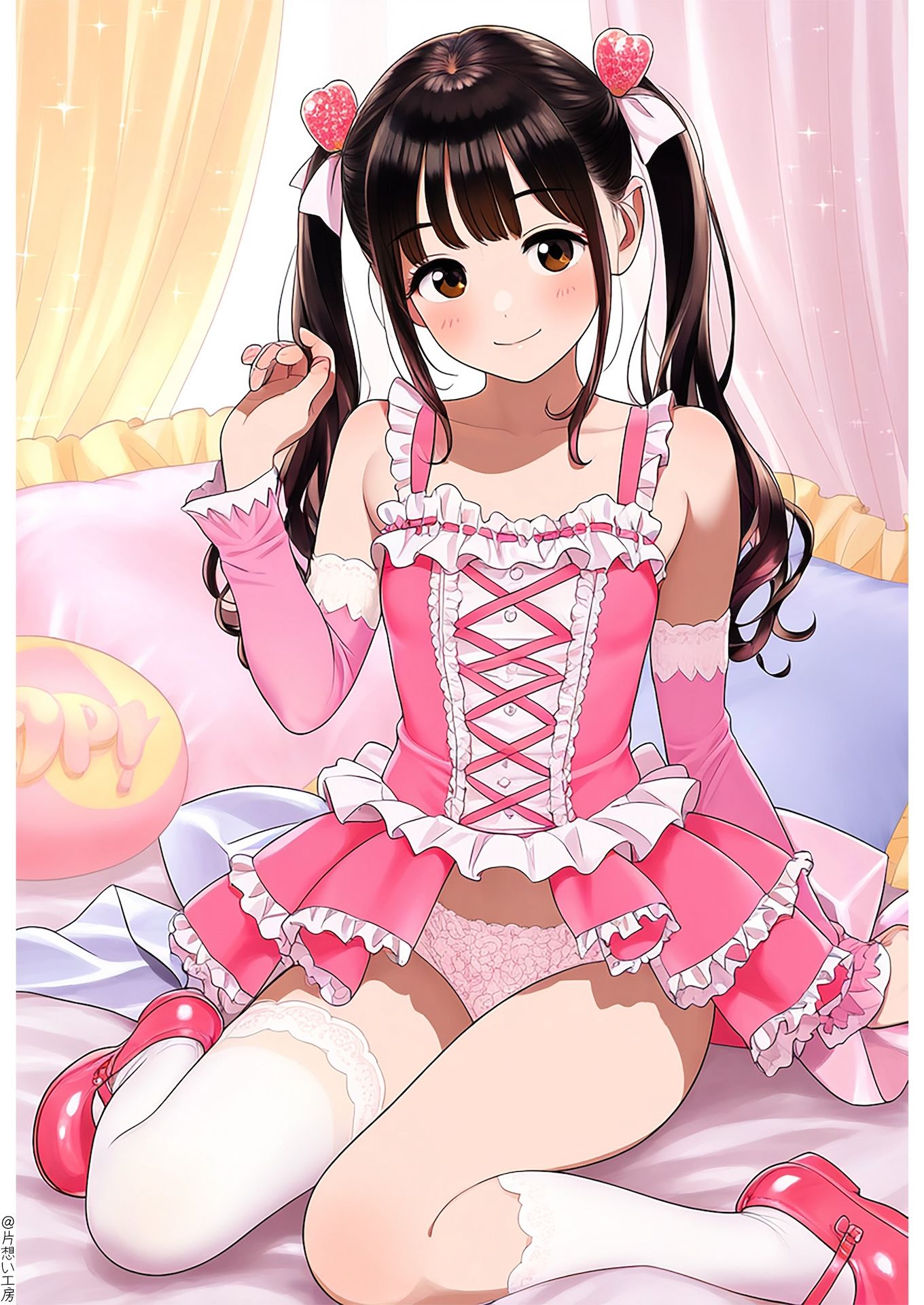 サンプル画像5:着エロアイドルやってるあの子2(片想い工房) [d_429232]