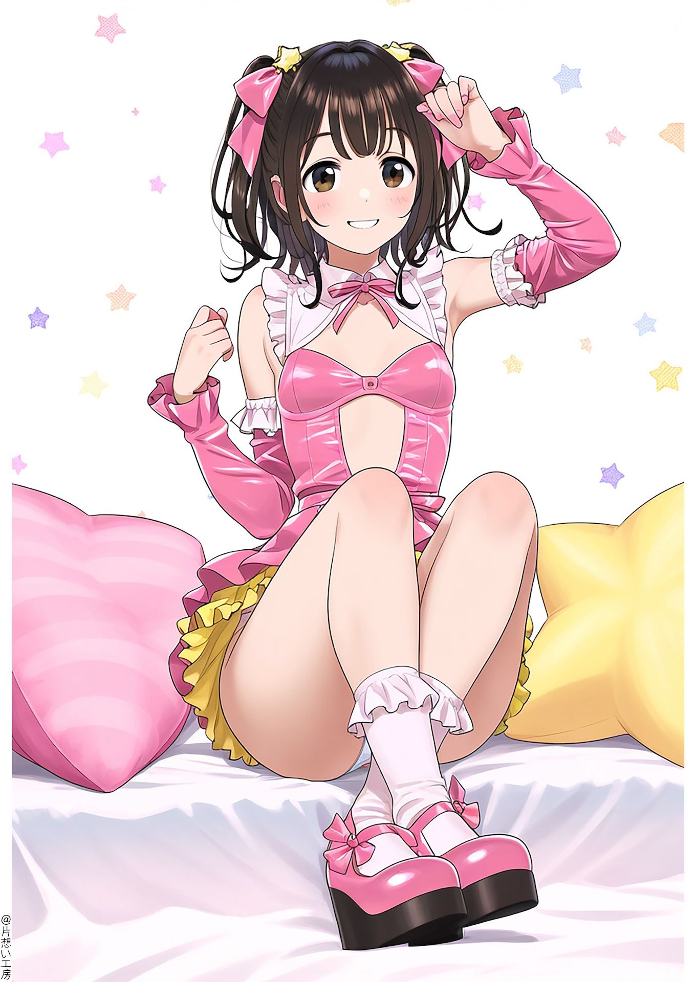 サンプル画像6:着エロアイドルやってるあの子2(片想い工房) [d_429232]