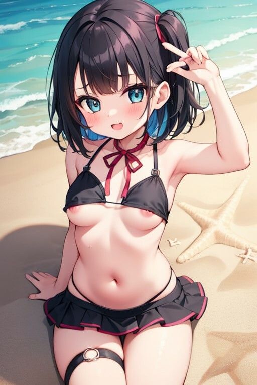 サンプル画像2:夏のひととき(ハムきちランド) [d_429233]