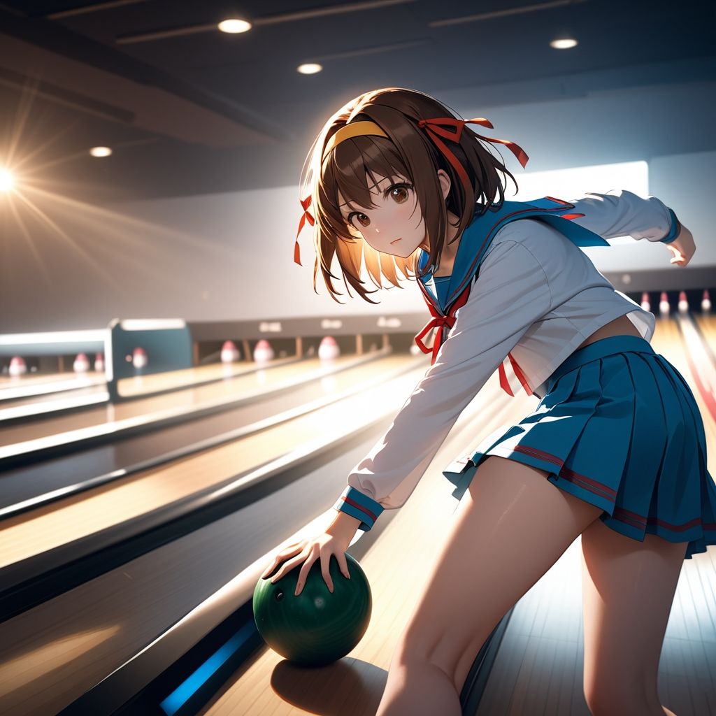 サンプル画像4:実は着痩せしてた問題。涼宮ハ〇ヒの誘惑(ふりかけテキーラ) [d_429243]